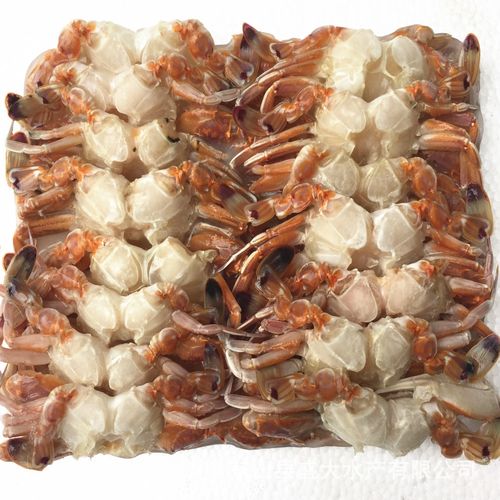 扁蟹排一口蟹去壳去脏去腮壳薄肉多肉质细腻冻厂直批